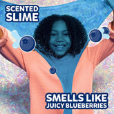 Elmer's GUE Pre-Made Slime, Blueberry Splash Slime, Scented - The English Bookshop